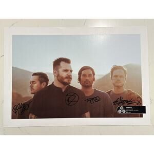 Thrice Autographed SIGNED 13x19 Furnace Fest 2022 Limited Edition Poster 83/200